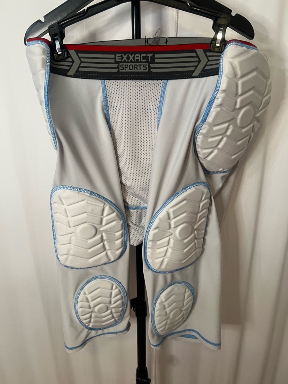 EXXACT Sports Men's White Padded Girdle Pants